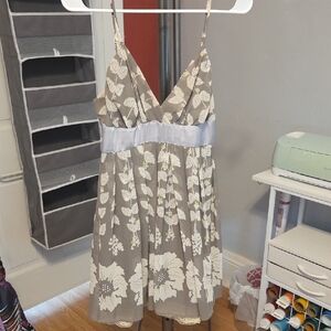 Forever 21 Beige Spaghetti Strap Dress